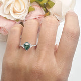 Pear Teardrop Vintage Style Ring