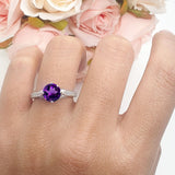 Art Deco Round Vintage Style Ring