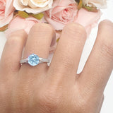 Art Deco Round Vintage Style Ring