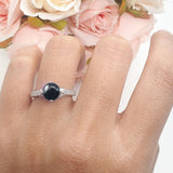 Art Deco Round Vintage Style Ring