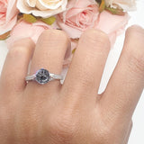 Art Deco Round Vintage Style Ring