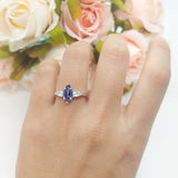 Three Stone Marquise Pear Trellis Ring