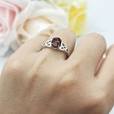 Oval Celtic Trinity Knot Ring