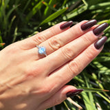 Vintage Style Oval Natural Stone Solitaire Ring