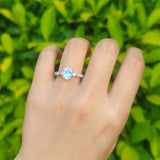 Art Deco Oval Marquise Style Ring