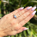 Vintage Style Oval Natural Stone Ring