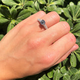 Vintage Style Round Natural Stone Ring