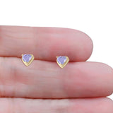 Heart Stud Earrings