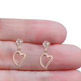 Heart Stud Earrings