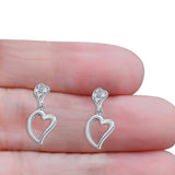 Heart Stud Earrings