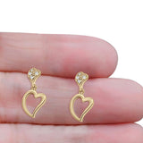 Heart Stud Earrings