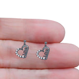 Love Stud Earrings