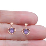 Heart Stud Earrings