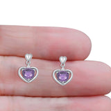 Heart Stud Earrings