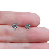 Clover Leaf Stud Earrings