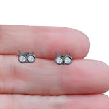 Owl Eye Stud Earrings