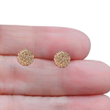 Full Ball Stud Earring