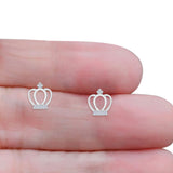 Crown Stud Earrings