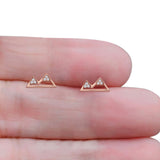 Mountain Stud Earrings