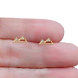 Mountain Stud Earrings