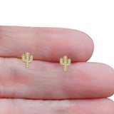 Cactus Stud Earrings