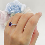 Art Deco Emerald Cut Ring