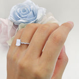 Art Deco Emerald Cut Ring