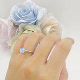 Emerald Cut Trio Ring