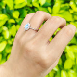Three Stone Oval Ring
