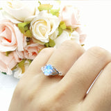 Oval Split Shank Twisted Ring