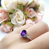 Vintage Style Pear Teardrop Natural Stone Ring