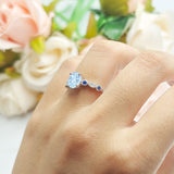 Oval Natural Stone Vintage Style Ring