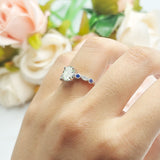 Oval Natural Stone Vintage Style Ring