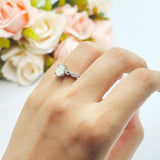Oval Natural Stone Vintage Style Ring