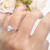 Pear Teardrop Vintage Style Ring