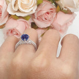 Art Deco Round Vintage Style Ring