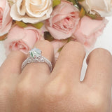 Art Deco Round Vintage Style Ring