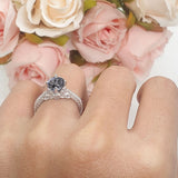 Art Deco Round Vintage Style Ring