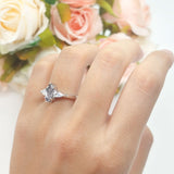 Three Stone Marquise Pear Trellis Ring