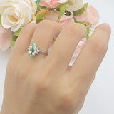 Art Deco Marquise Vintage Style Tapered Ring