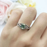 Oval Celtic Trinity Knot Ring