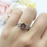 Oval Celtic Trinity Knot Ring