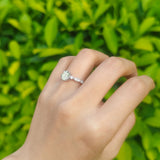 Art Deco Oval Marquise Style Ring