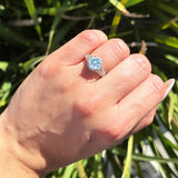 Vintage Style Round Natural Stone Ring