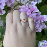 Round Halo Natural Diamond Ring