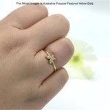 Butterfly Cluster Natural Diamond Ring