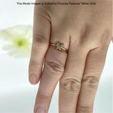 Butterfly Cluster Natural Diamond Ring