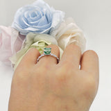 Art Deco Emerald Cut Ring