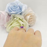 Emerald Cut Trio Ring