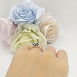 Emerald Cut Trio Ring